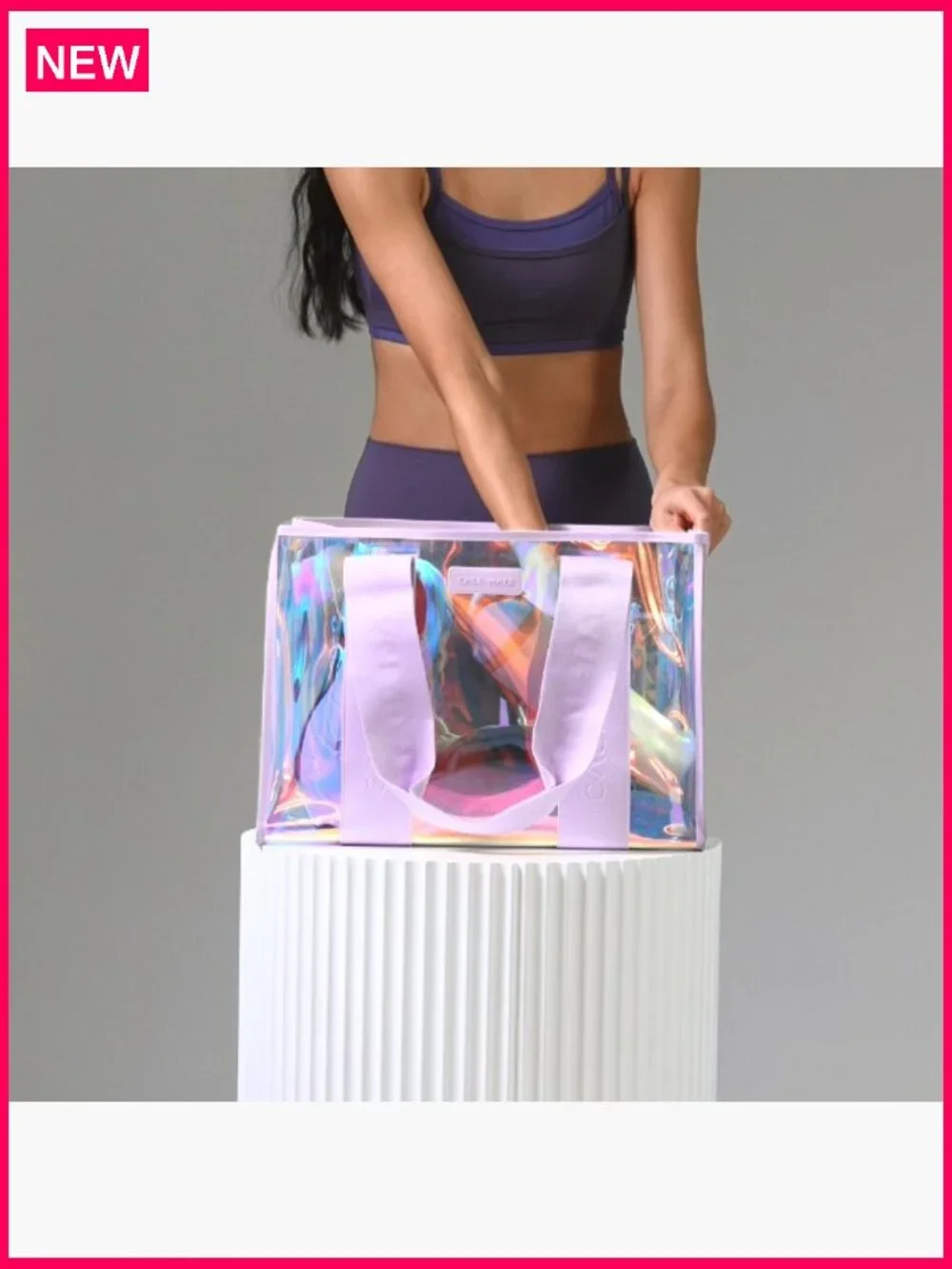 Large Waterproof Tote with Phone Pouch, Machine Washable, Travel Bag